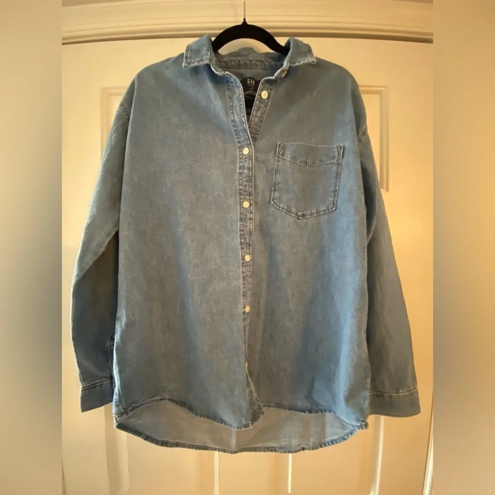 GAP Teen Oversized Denim Shirt